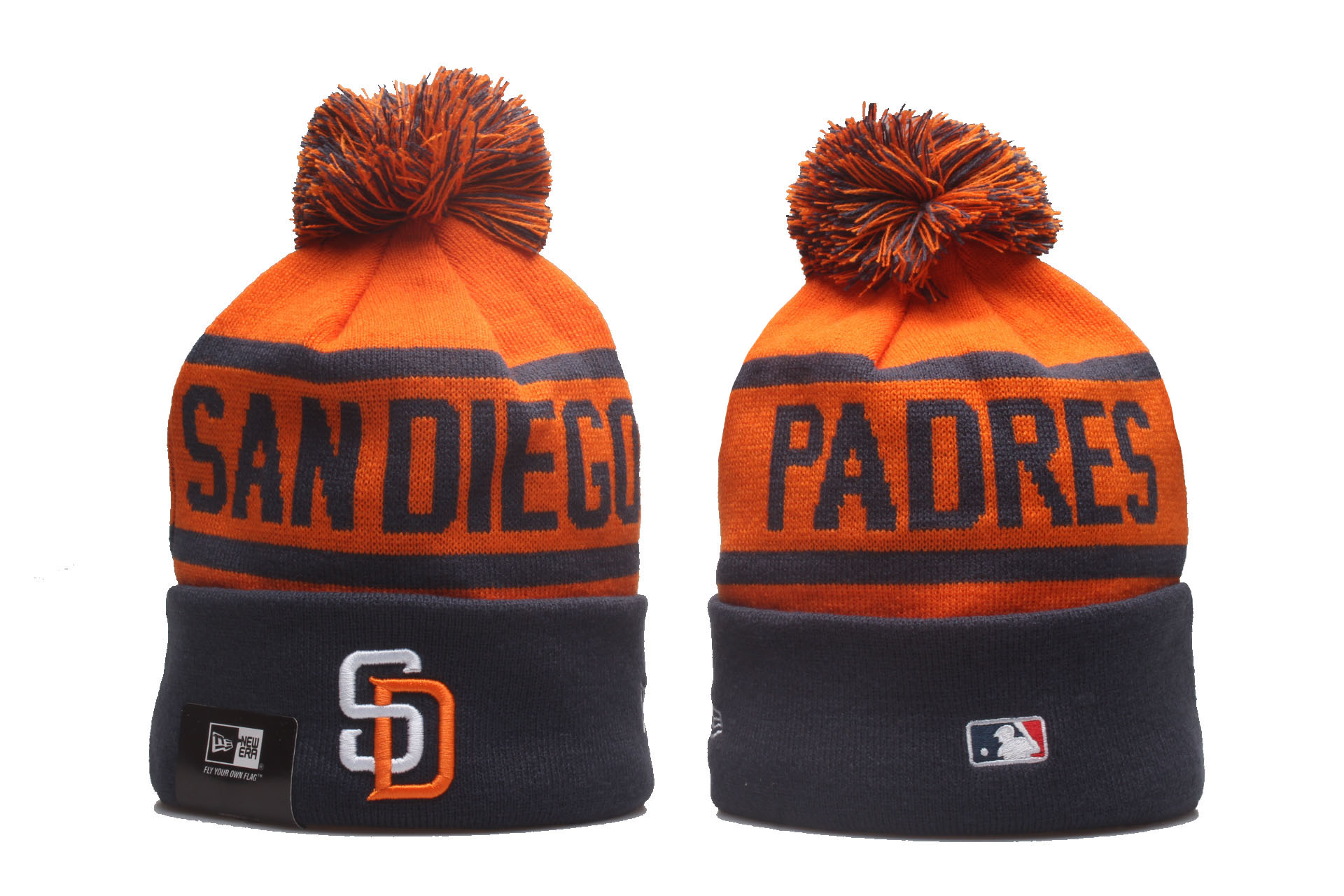 San Diego Padres orange  2024 MLB hat->->Sports Caps